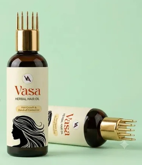 Vasa Herbal Hair Oil - Hair Growth & Fall Control