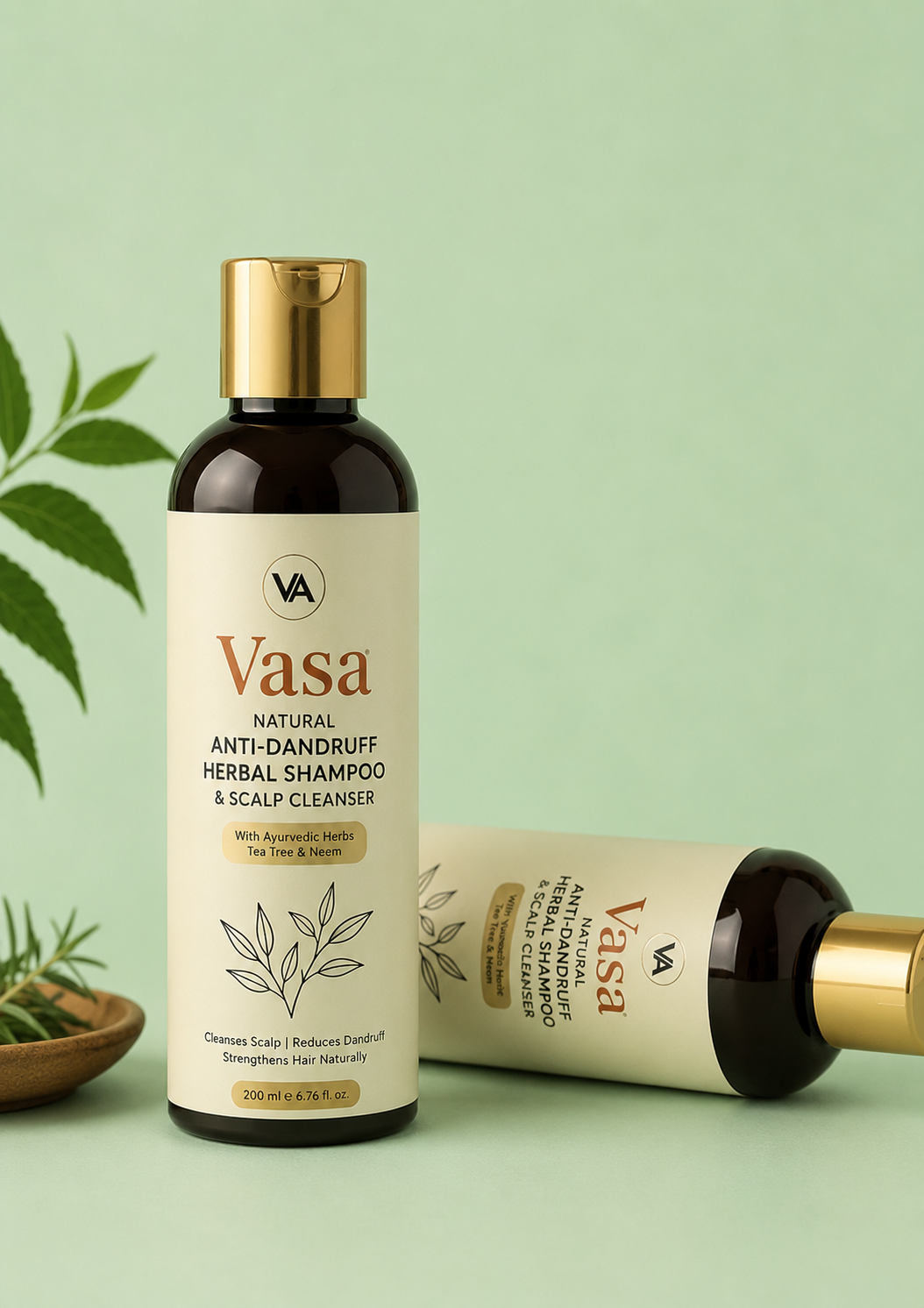 Vasa Natural Anti-Dandruff Herbal Shampoo
